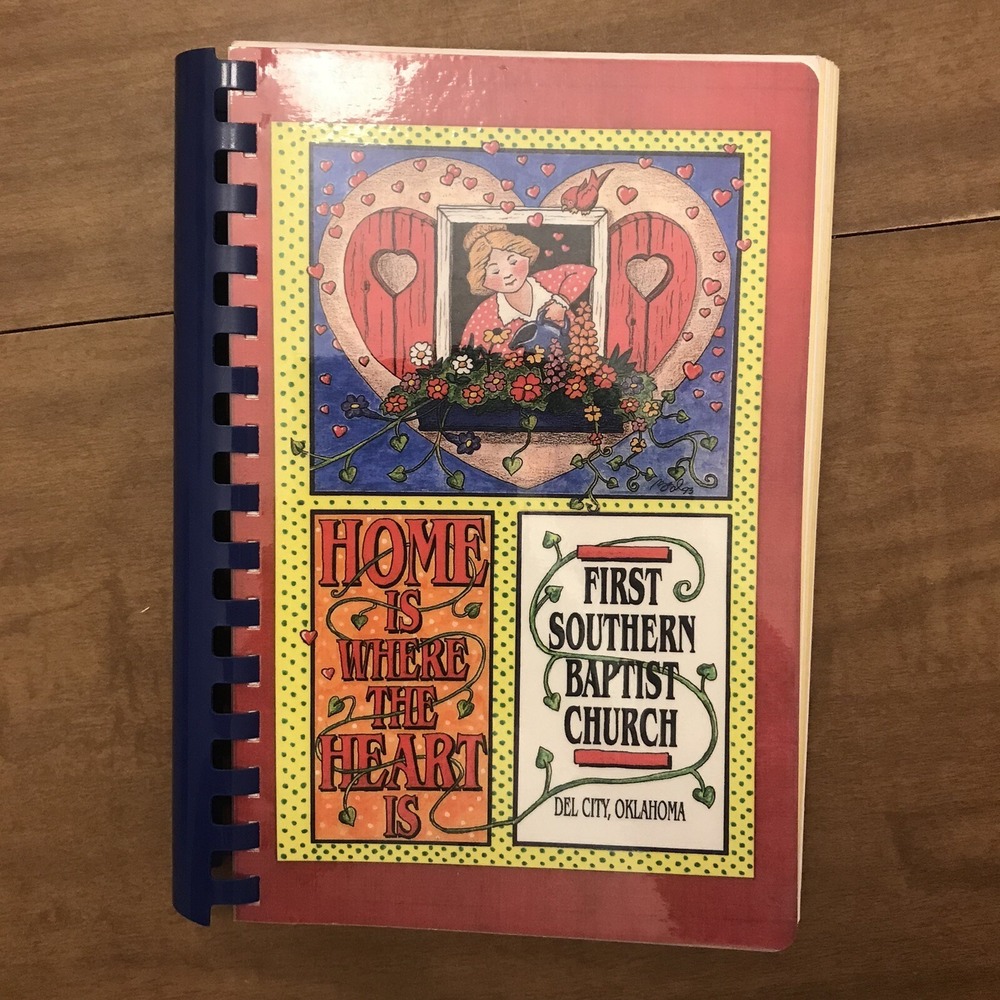 1st Southern Baptist Church Del City Oklahoma 1993 Local Spiral Cookbook